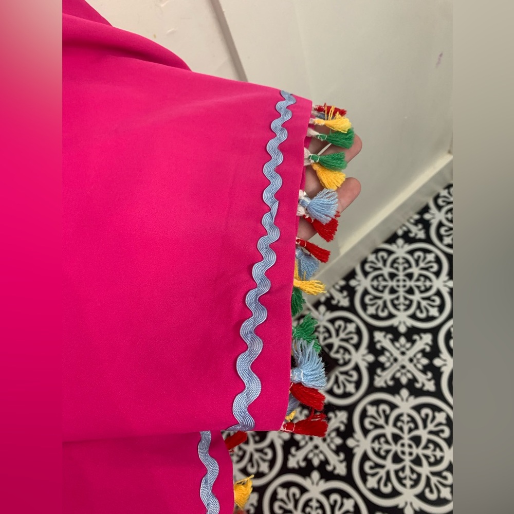 Pink tassel dress - Picture 2 of 5
